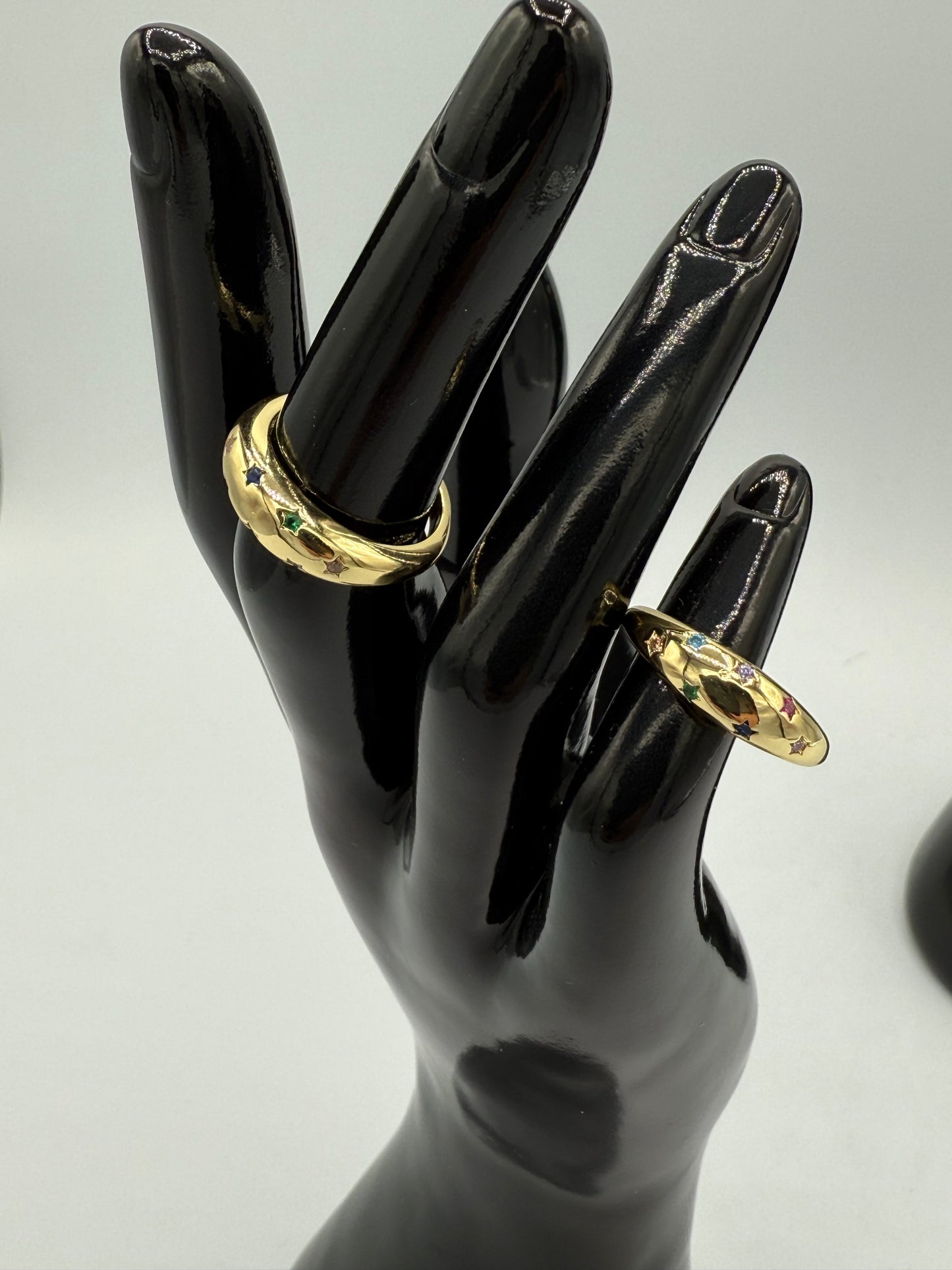 Twinkle Stars Stainless Steel Ring
