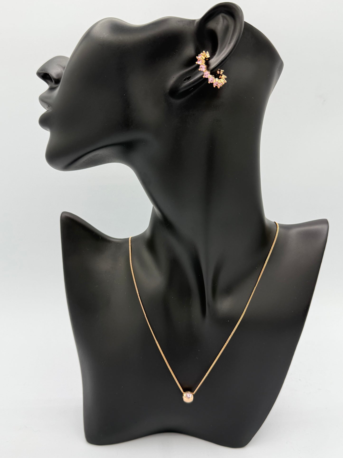 Golden Sphere Pendant Necklace