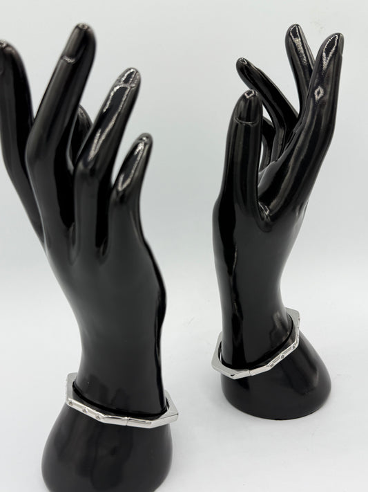 Sleek Stone-Studded Bangle